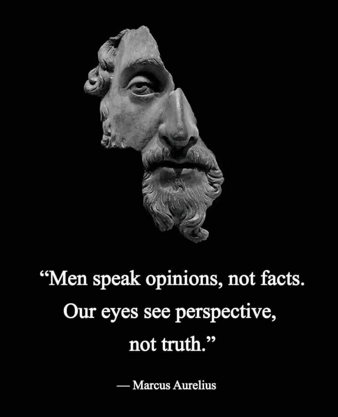 As we see
